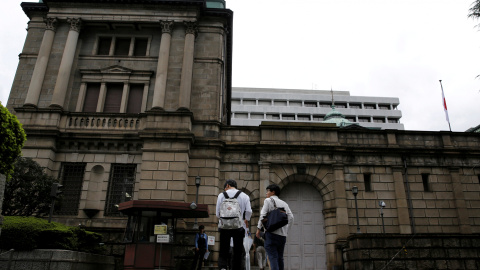 Edificio del Banco de Japón, en Tokio. REUTERS/Toru Hanai