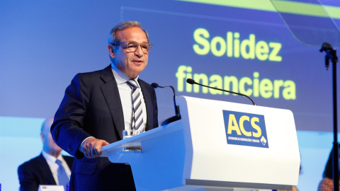 El consejero delegado de ACS y Hochtief, Marcelino Ferández Verdes. E.P.