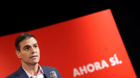 Pedro Sánchez, presidente del Gobierno en funciones, en campaña. (EFE)