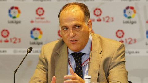 Javier Tebas, hasta hoy presidente de LaLiga.