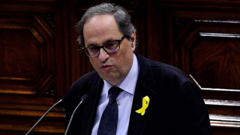 Quim Torra, candidato designado por Puigdemont para presidir la Generalitat. EFE/Archivo