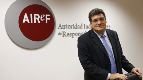 El presidente de la Autoridad Independiente de Responsabilidad Fiscal (AIReF), José Luis Escrivá. EFE