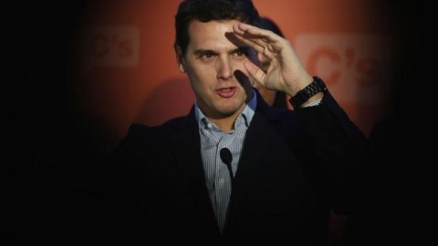 El presidente de Ciudadanos, Albert Rivera, durante un acto del partido. Archivo REUTERS