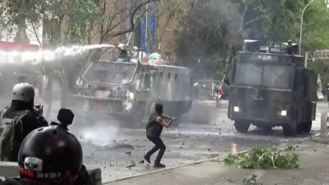 ContinÃºan las protestas en Chile