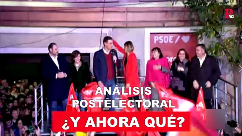 AnÃ¡lisis postelectoral Â¿Y ahora quÃ©?