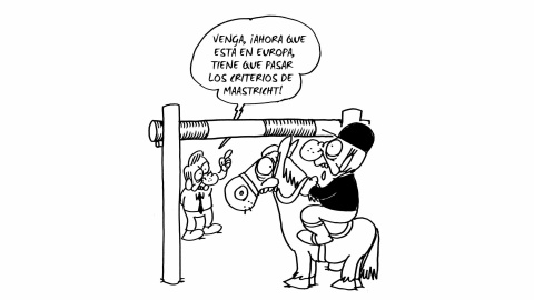 Ilustración de Charb (Stéphane Charbonnier) incluida en el libro 'El capitalismo en 10 lecciones', de Michel Husson (Librería Viento Sur/La Oveja Roja).