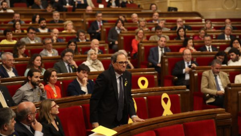 El Parlament de Catalunya rechaza en primera votación la investidura de Quim Torra / Parlament de Catalunya