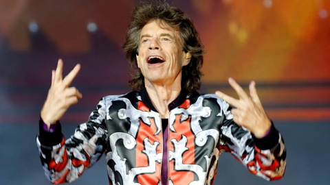 Mick Jagger durante un concierto con los Rolling Stones en Marsella. (REUTERS)