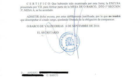 Escrito O Barco de Valdeorras