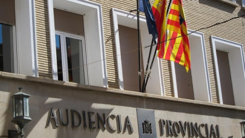 Una imagen de archivo de la Audiencia Pronvicial de Huesca.- EP