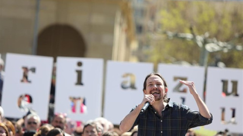 El líder de Podemos, Pablo Iglesias./Europa Press