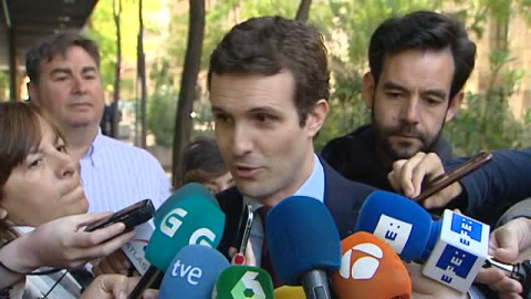 Pablo Casado sobre la investigaciÃ³n de su mÃ¡ster: "Absoluta tranquilidad, lo importante es que todo se aclare cuanto antes"