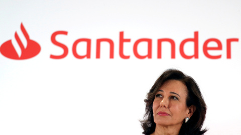 La presidenta de Banco Santander, Ana Patricia Botin, en la presentación de los resultados de la entidad de 2018. REUTERS/Sergio Perez