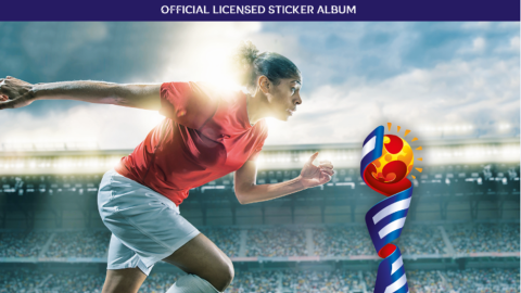 Portada del álbum de cromos del Mundial femenino de fútbol./ PANINI