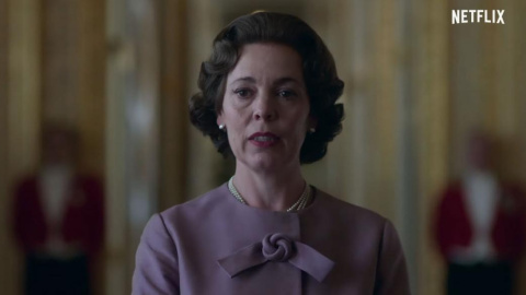 Captura del trailer de The Crown