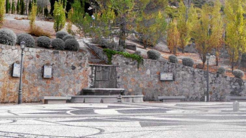 Vista parcial del parque Federico García Lorca en Alfacar (Granada) | EFE