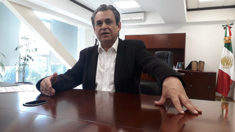 Alberto Ramírez, director de la Comisión Mexicana de Ayuda al Refugiado.