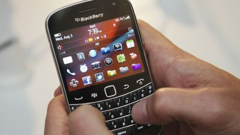 Imagen de una Blackberry.