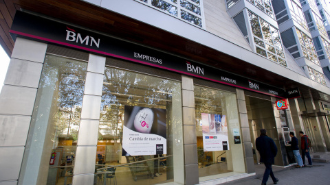 Una oficina de Banco Mare Nostrum (BMN).