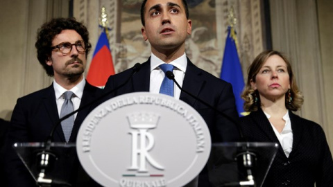 El líder del Movimiento 5 Estrellas, Luigi Di Maio. REUTERS/Max Rosii