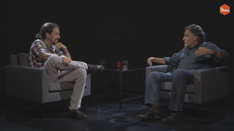 Iglesias y Pepu Hernández conversan en Otra Vuelta de Tuerka.