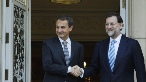 Zapatero y Rajoy.- EFE