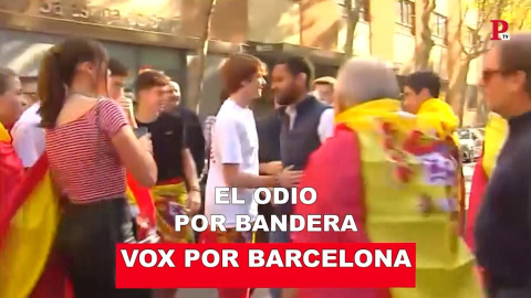 Vox Barcelona: el odio por bandera