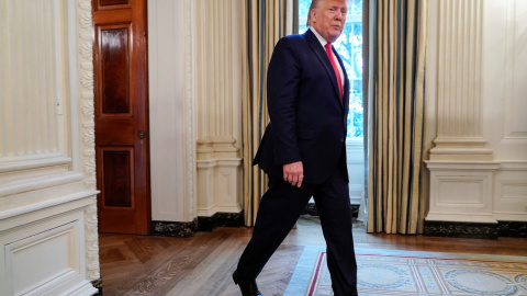 22/11/2019 - El presidente de los Estados Unidos, Donald Trump,en la Casa Blanca en Washington, EEUU. REUTERS / Joshua Roberts