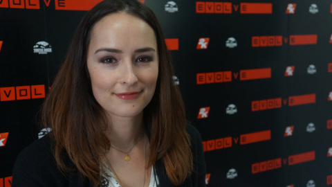 Chloe Skew, la productora de 'Evolve', en Madrid esta semana.