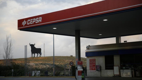 Estación de servicio de Cepsa. REUTERS