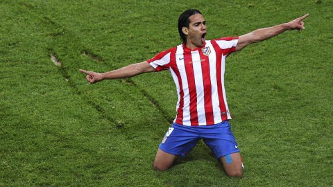 Radamel Falcao, exjugador del Atlético de Madrid. EFE/Archivo