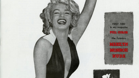 Primera publicación de Playboy, con Marilyn Monroe.