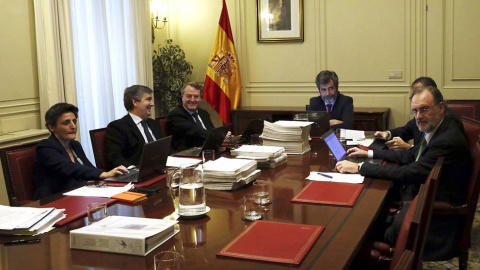 Reunión de una Comisión Permanente del Consejo General del Poder judicial, archivo. EFE