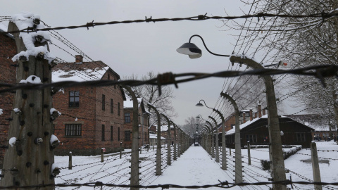 Imagen del campo de concentración de Auschwitz. - REUTERS