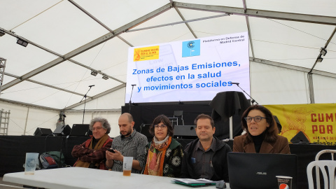 Jordi Gordon, Rubén Casado, Rocío Alonso, Juan Bárcena y Aje Urruti.