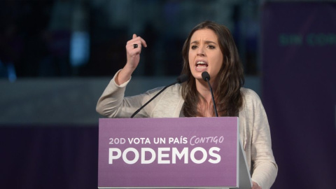 La portavoz de Unidos Podemos, Ierene Montero. EFE/Archivo