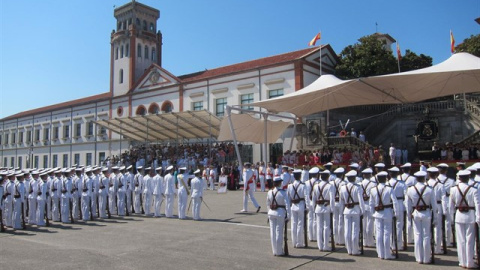 Imagen de la Escuela Naval Militar de Marín, en una foto de Archivo de 2017. EUROPA PRESS