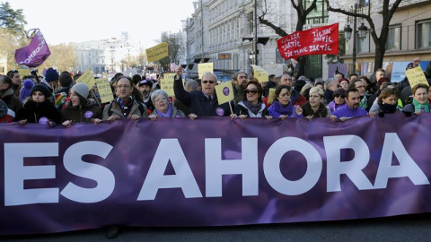 Iglesias Marcha del Cambio. EFE