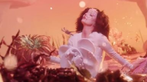 Imatge de Björk al seu àlbum 'Utopia'