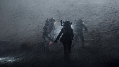 Gran tormenta de arena en 'The Martian'. / 20th Century Fox