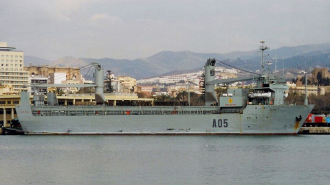 Buque de transporte de la Armada Española El Camino Español (A-05). WIKIPEDIA