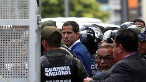 El presidente de la Asamblea Nacional, Juan Guaidó. REUTERS