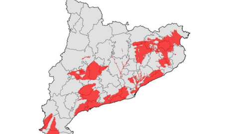 Masas de agua en mal estado a causa de los nitratos en aguas subterráneas de Catalunya. SÍNDIC