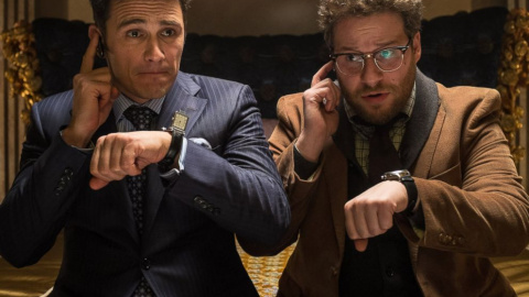 James Franco y Seth Rogen en un momento de la película.