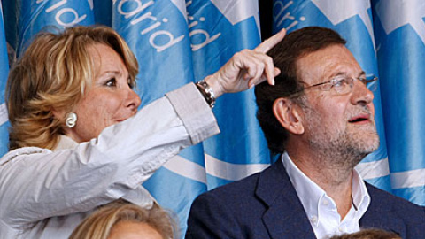 rajoy aguirre efe