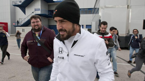 Fernando Alonso, en Jerez hace unos días. EFE/Román Ríos