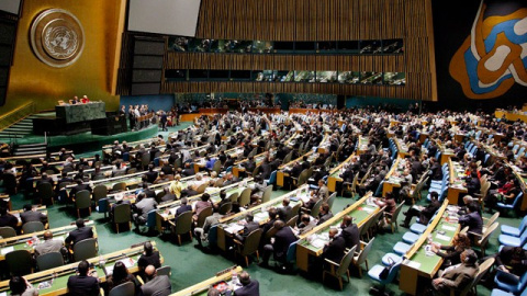 Asamblea General de Naciones Unidas en Washington.- EFE