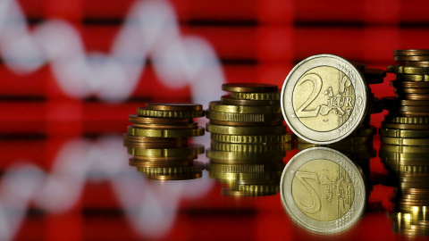 Monedas de euros. / REUTERS