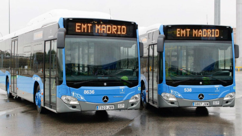 Autobuses de la EMT / Ayuntamiento de Madrid.