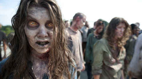 Fotograma de la serie estadounidense "The Walking Dead"